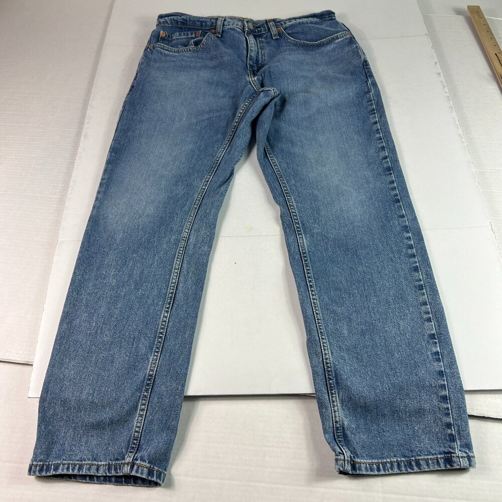 Levi's Jeans Men 31x29* 559 Relaxed Straight Blue Faded Stretch Denim Tag 32x30